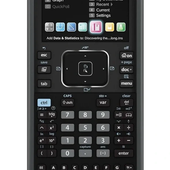 Texas Instruments TI-Nspire CX CAS in Black and Gray - Picture 3 of 4